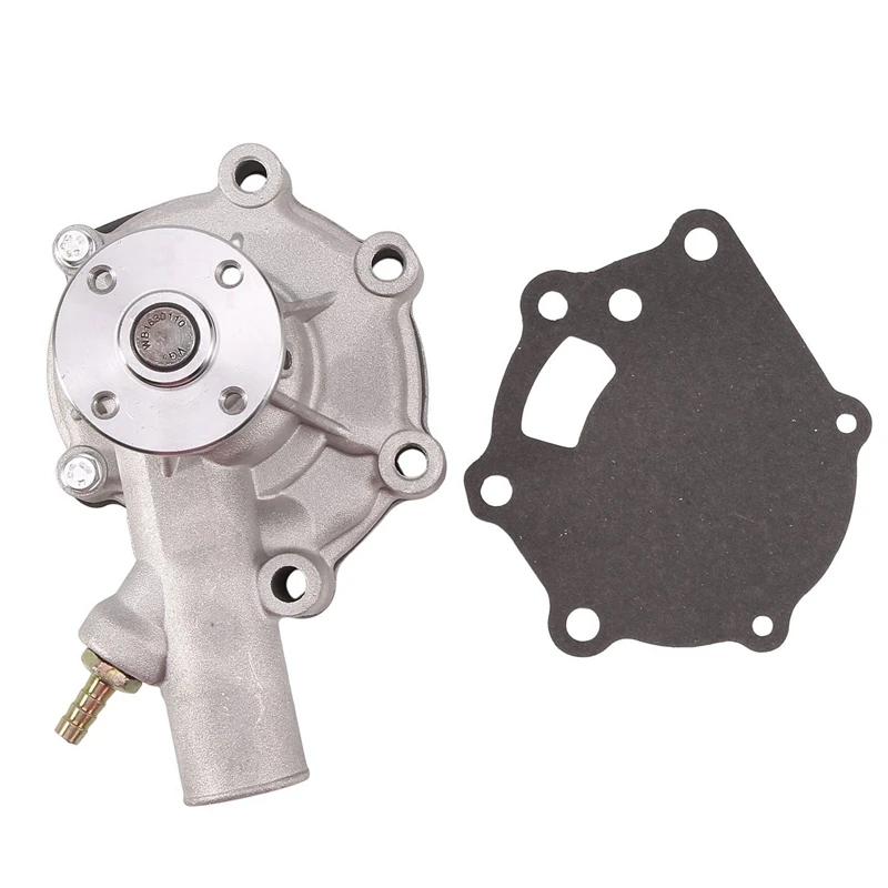 2X Engine Parts Water Pump For Mitsubishi S4L S3L S3L2 K3B K3C K3D K3E K4F Hoflader Terex Iseki With Gasket MM409302