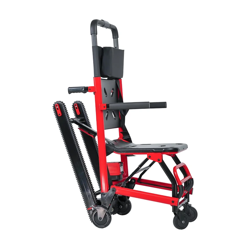 Electric Stair Climbing Wheelchair Foldable,Aluminum Alloy Lightweight For Home Care & Patient Transport,Portable Stair Climber