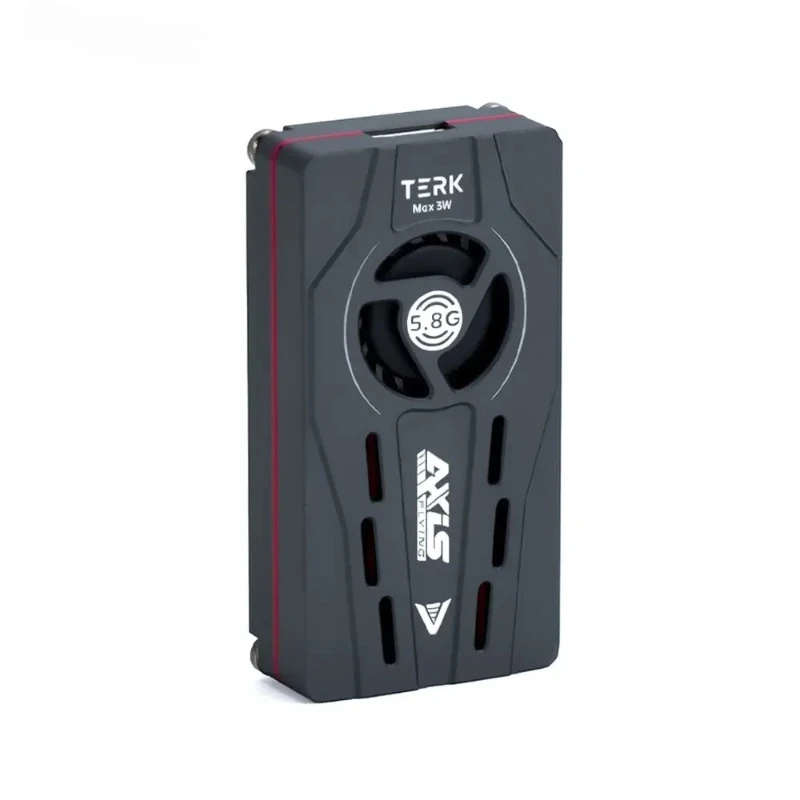 SmartChip1pcs New Axisflying TERK Max 5.8G 3W VTX Fan With CNC Heat Sink Dual Function-Buttons Built In MIC Silent For Long Rang