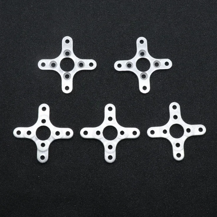 10PCS RC Airplane Brushless Motor Aluminum Alloy Fixed Seat Motor Mount Cross Holder for XXD Sunnysky EMAX 2208 2212 2217