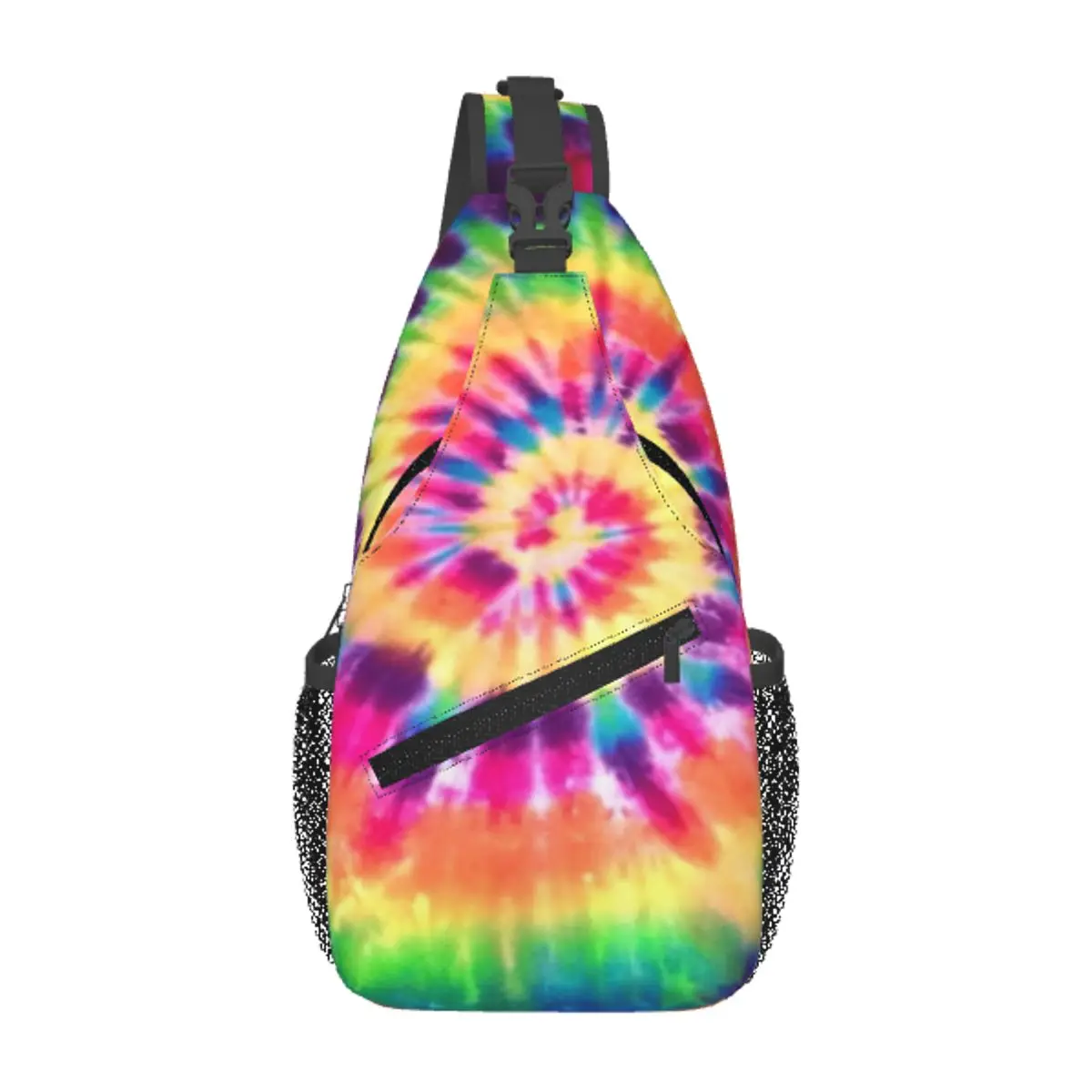 

Tie Dye Chest Bag Modern Portable For Office Nice gift Customizable