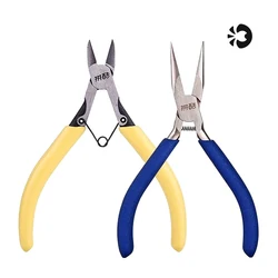 3D metal puzzle tools set cutting nippers 2PCS Assemble Jigsaw Building Kits tool DIY Handmade pliers for model kit