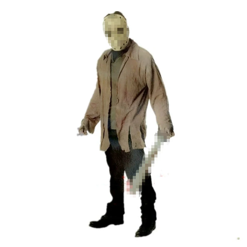 Jack the Ripper Adult Scarecrows Scary Cosplay Mummy Men Costumes Bandaged Grim Reaper Ghost Party Outfit Halloween Jackson clo view 4