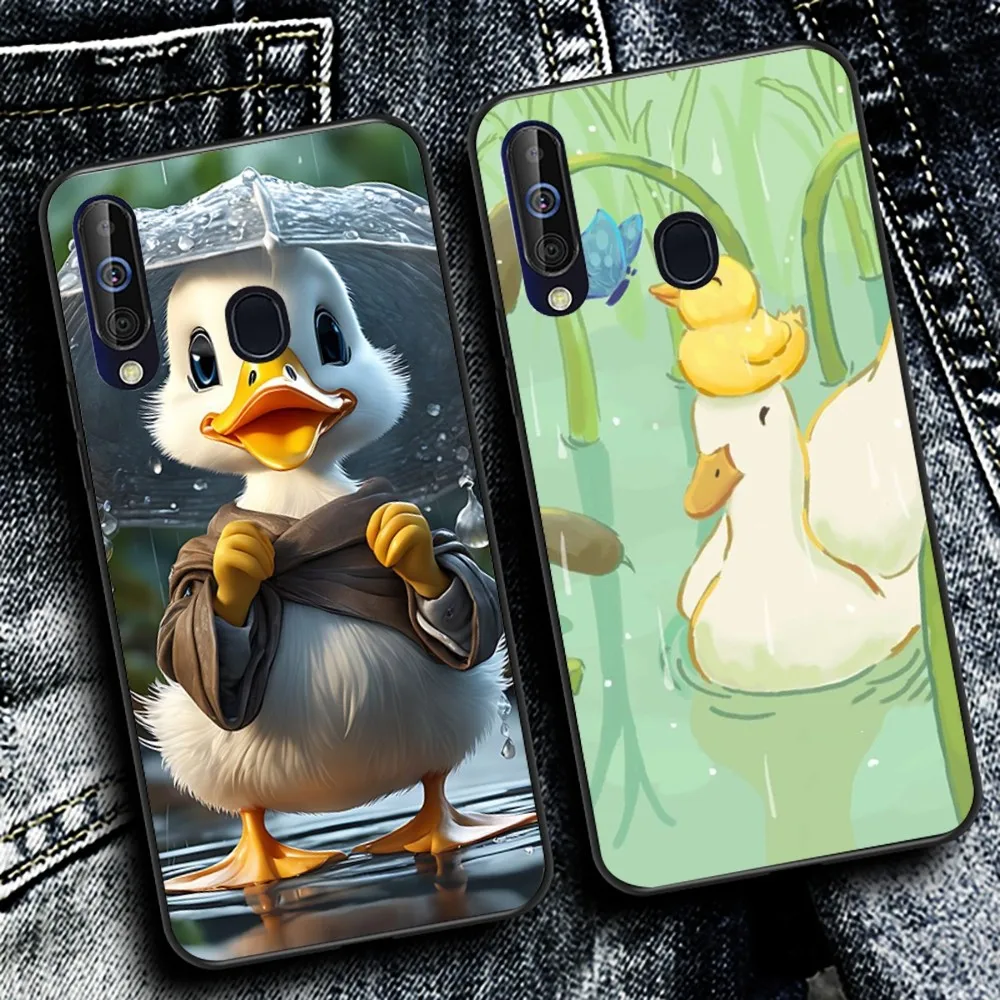 

Cartoon Duck Phone Case For Samsung A 10 11 12 13 20 21 22 30 31 32 40 51 52 53 70 71 72 73 91 13 shell