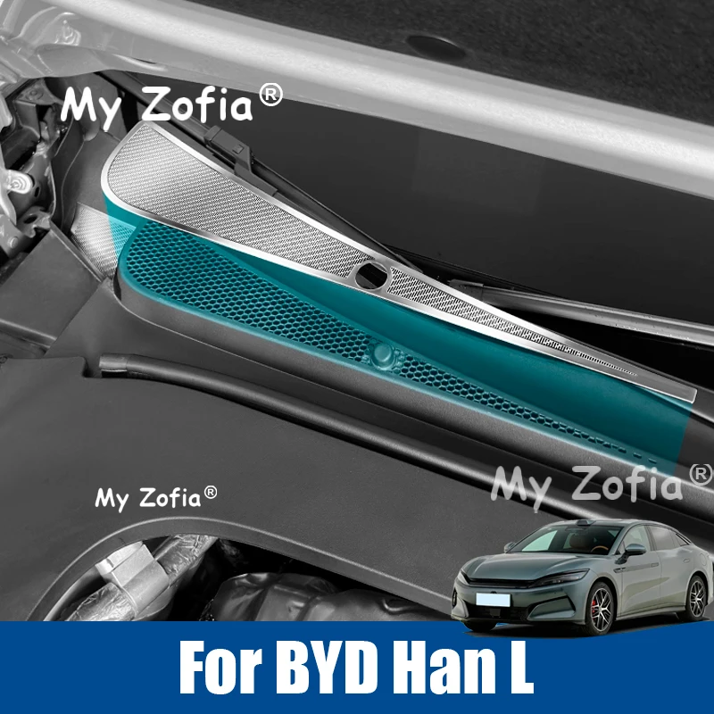 

For BYD Han L 2025 2026 Car Front Hood Dust Cover Filter Proof Cover Protective Cover Intake Accessories