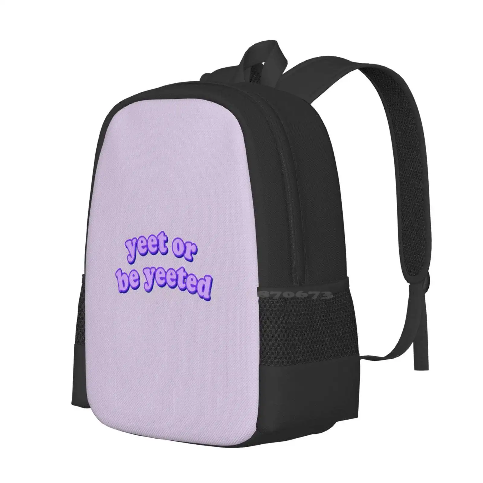 Yeet Or Be Yeeted School Bags Travel Laptop Backpack Yeet Or Be Yeeted Vine Memes