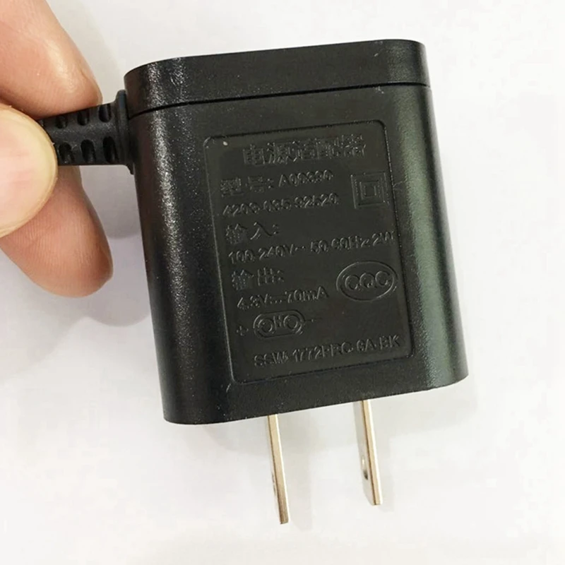 2X cocok untuk pencukur Norelco, adaptor kabel listrik Charger A00390 colokan AS