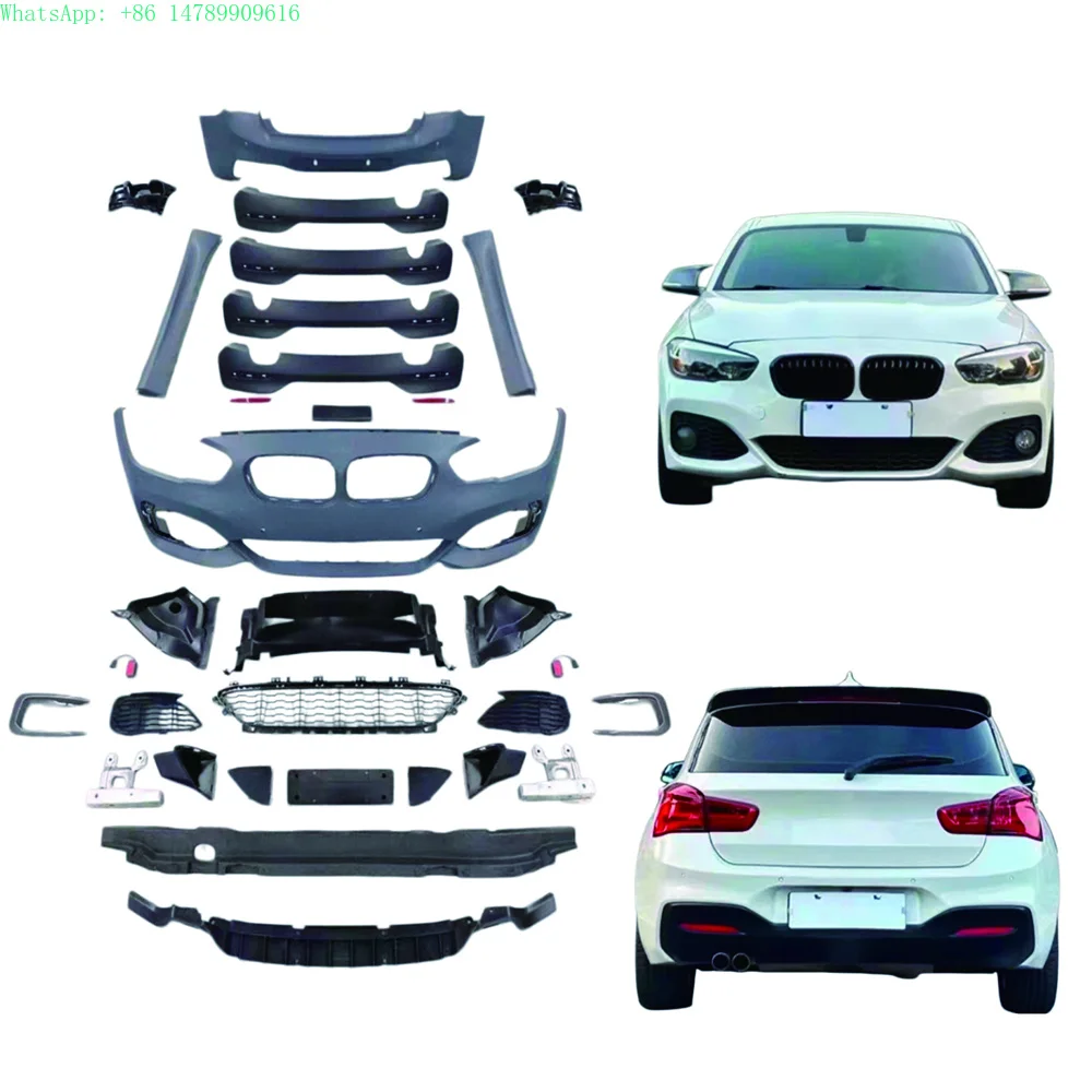 

Full Custom Build With Old-to-new Body Kit ConversionFor 1 Series F20 2015-2018 M-Tech Style Body Kit Mesh & Fog Lamp Version