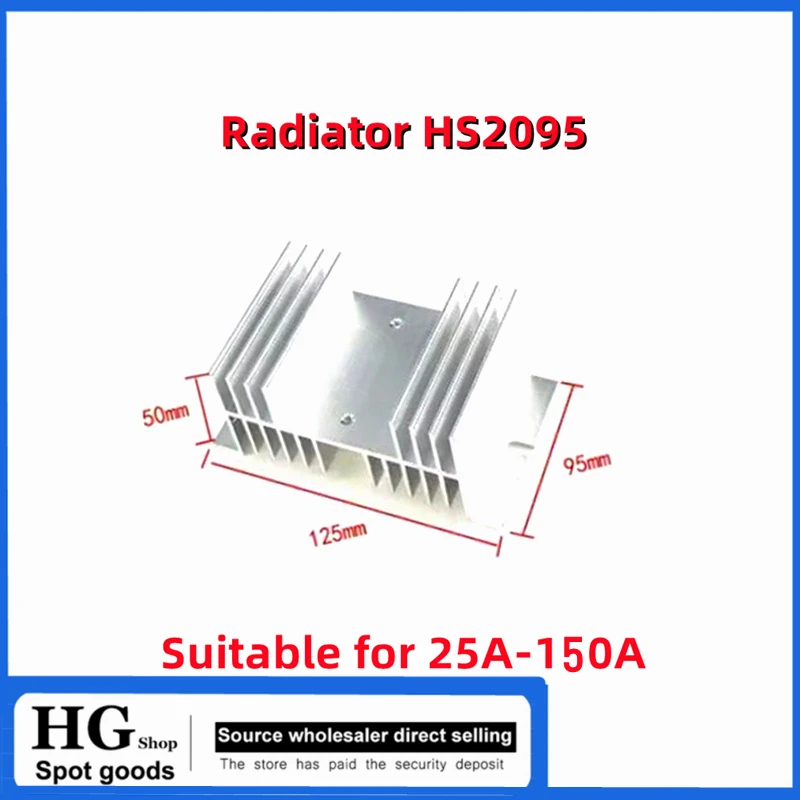 

Industrial grade solid state relay rectifier module Base radiator Aluminum Alloy W95 For MTC MD MDA MDK MTC less than 150A