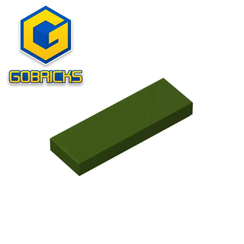 Gobricks GDS-562 Tile 1 x 3 compatible with lego 63864 pieces of children's DIY Building Blocks Technical