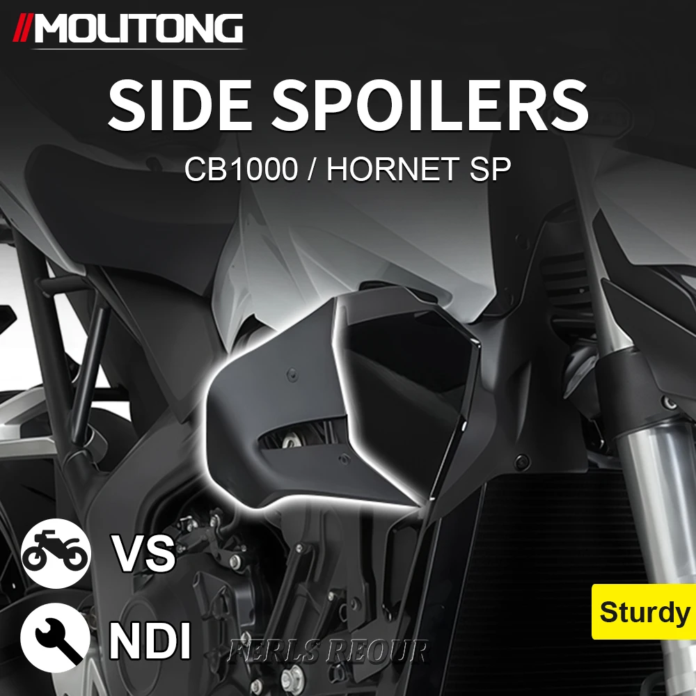 

Side Downforce Spoiler & Fairing Winglet for Honda CB1000 Hornet SP 2025-2026 | Naked Front Aerodynamic Wind Wing Kit