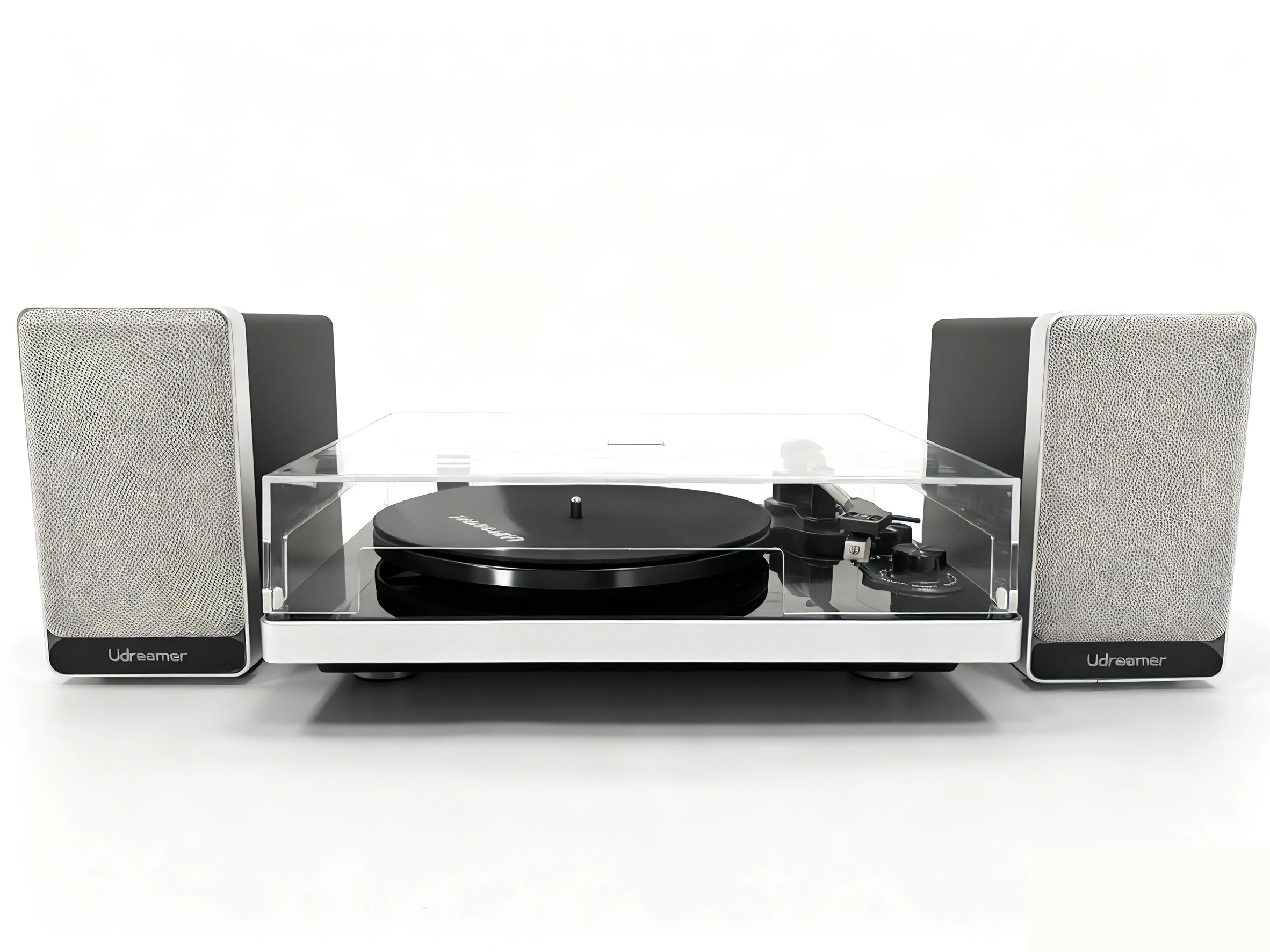 Professional Hi-Fi Belt-Drive Wireless Bluetooth Input with 50W External Stereo Speakers Vinyl Record Player