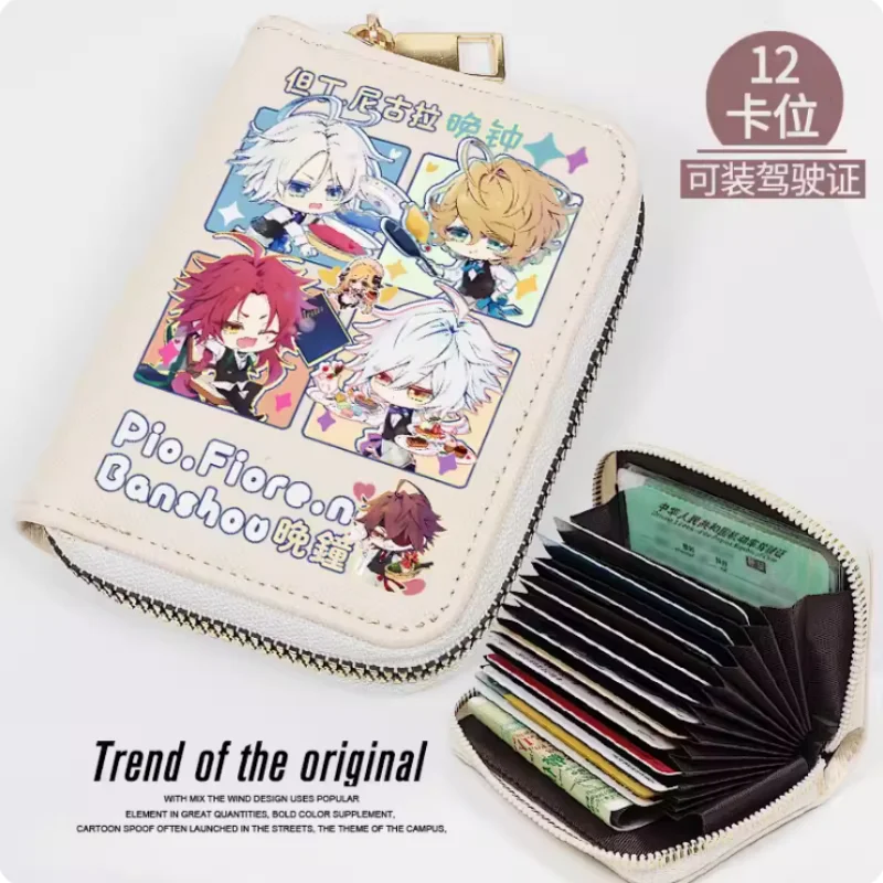 Anime Collar×Malice Zipper Wallet Women Fold Bag Multi Card Coin Pocket Holder Fashion Wallet Gift