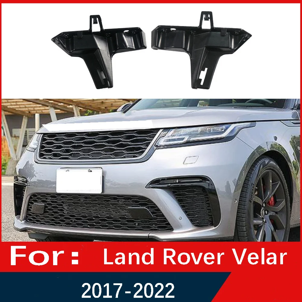 2PCS Car Front Left Right Bumper Spacer Bracket For Land Rover Range Rover Velar 2017-2022+ L560 LR093501 LR093502