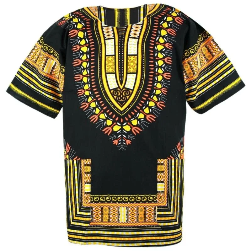 Herren Sommer-T-Shirt mit Afrikanischem Motiv, 3D-Druck, Kurzarm, Bequemes Oversize-Oberteil, Vintage Streetwear – Detail 10