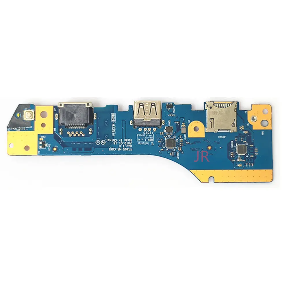 Placa Madre USB para Lenovo ThinkPad E495, Placa de Conexión, Tarjeta WLAN, NS C061 02DM046, Repuesto para Placa Base de Portátil