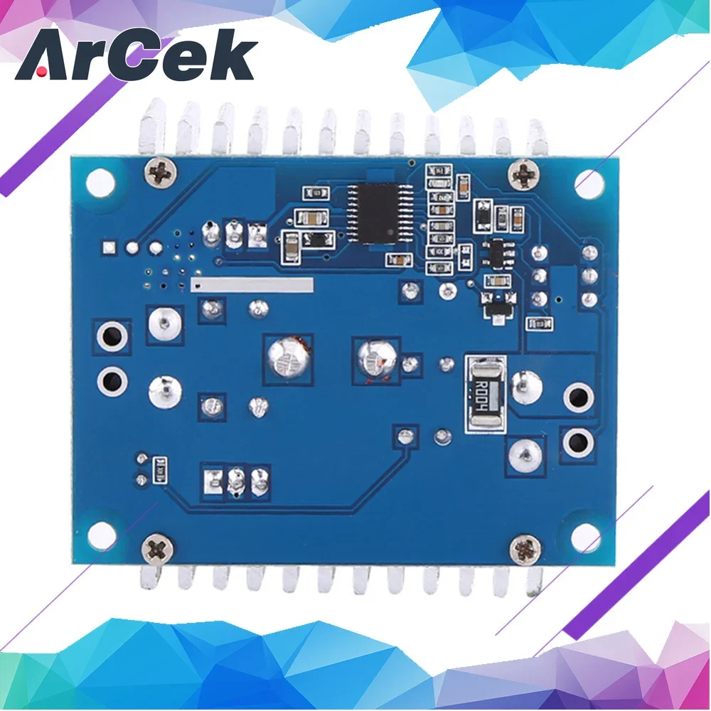 300W 20A DC-DC Buck Converter Step Down Module Constant Current LED Driver Power Step Down Voltage Module Electrolytic Capacitor