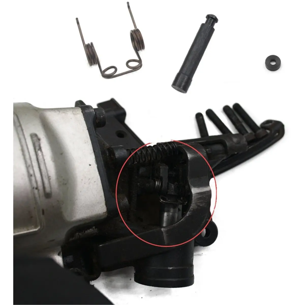 2026 New 5 Set Torsion Spring Pneumatic Coil Nail Replacement Insurance Bracket Torsion Spring Pins for Max CN55, CN70, CN80