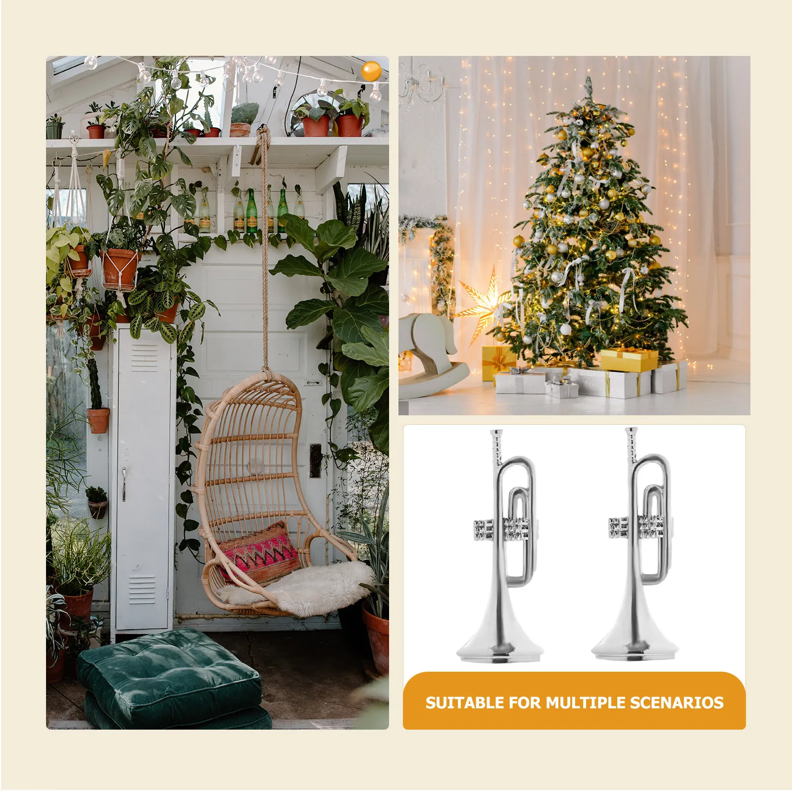 20 Parça Noel Minyatür Enstrüm - Musical Instrument Xmas Ornaments incelemesi ve fiyatı