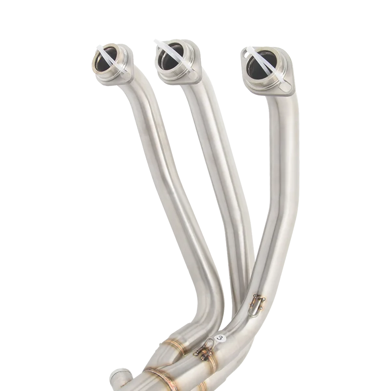 For CFMOTO 675SR CF675SR 675R-R 675 SR-R 675NK 2024 2025 Motorcycle Exhaust System Escape Stainless 51mm Front Link Pipe Muffler