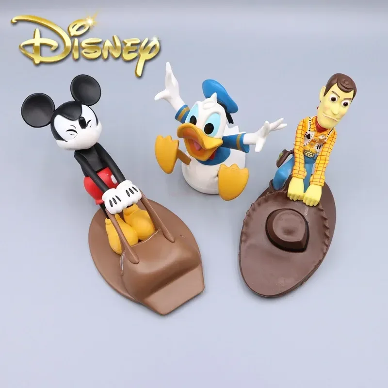 Anime Disney Mickey Donald Duck Door Stoppers Cartoon Woody Creative Windproof Home Office Anti-Collision Doorstop Blockers Toys