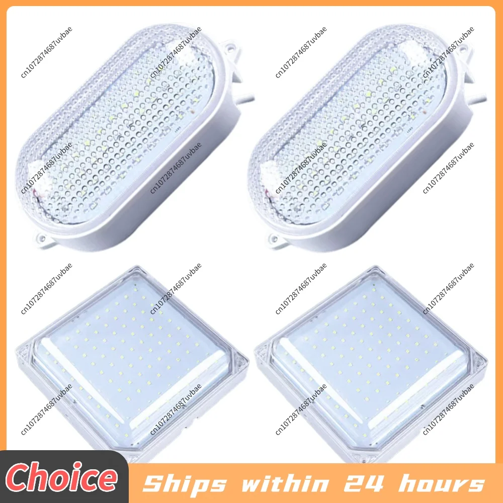 LED Cold Storage Special Lamp Moisture-Proof Three Protection Lamp IP67 Waterproof LED Emergency Lamp for Workshop Cold Storage