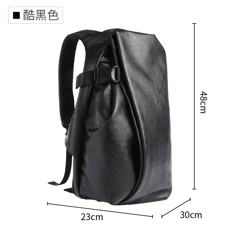 Mochila de viagem antirroubo mochila de couro para homens 15.6 Polegada com carregamento usb mochila para laptop à prova d'água mochila de negócios