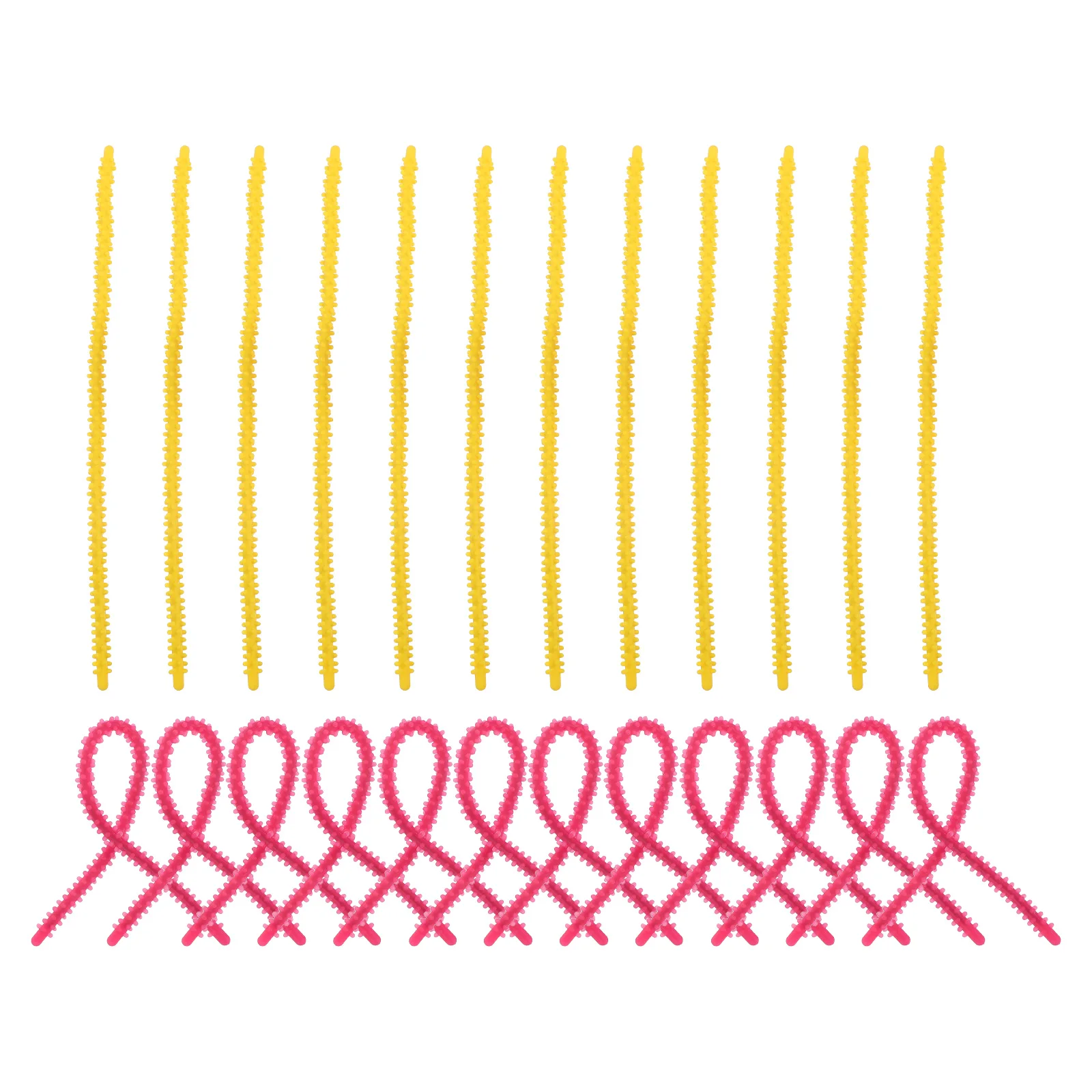 

20 Pcs Elasticity Perm Tools Man Hair Curlers Silica Gel Curling Rods for Braids