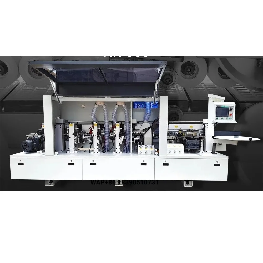 Syutech PVC Woodworking Edge Banding Machine with Corner Round