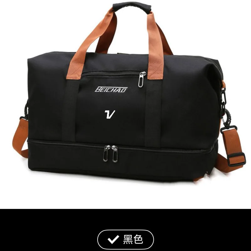 Golf Bag  Men Handbag Golf Bag PU Waterproof Golf Clothing Bag Large Capacity Independent Shoe Area Sports Bags Boston