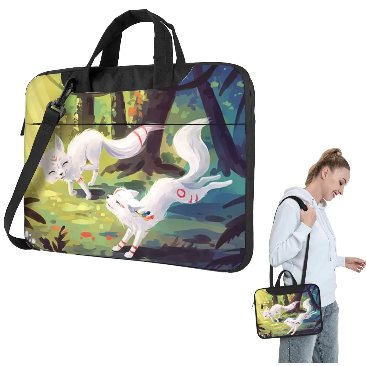 

Follow Me Crossbody Laptop Bag Case Computer Bag 13 14 15.6 Inch Notebook Pouch for Lenovo