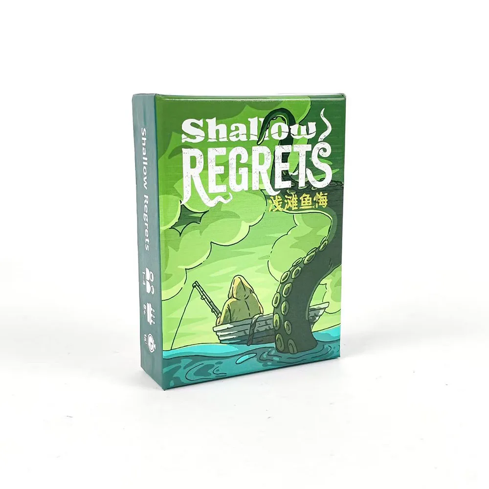 

Shallow Regrets board game casual gathering strategy competition ocean themed card game