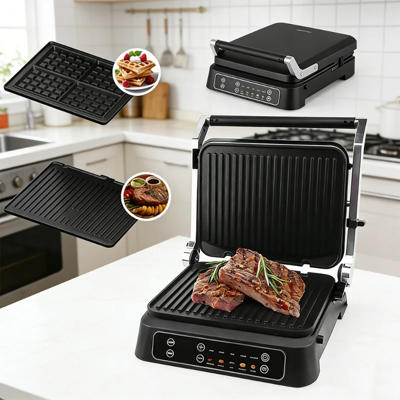 Steak grill Teppanyaki grill removable sandwich steak