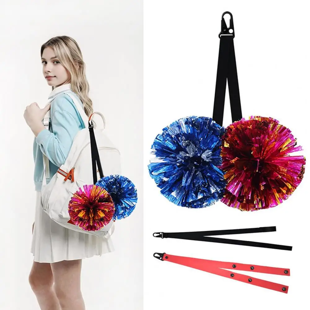 Cheer Bow Holder Cheer Bow Pom Holder Set for Teen Girls Portable Cheerleading Accessories for High School for Cheerleading