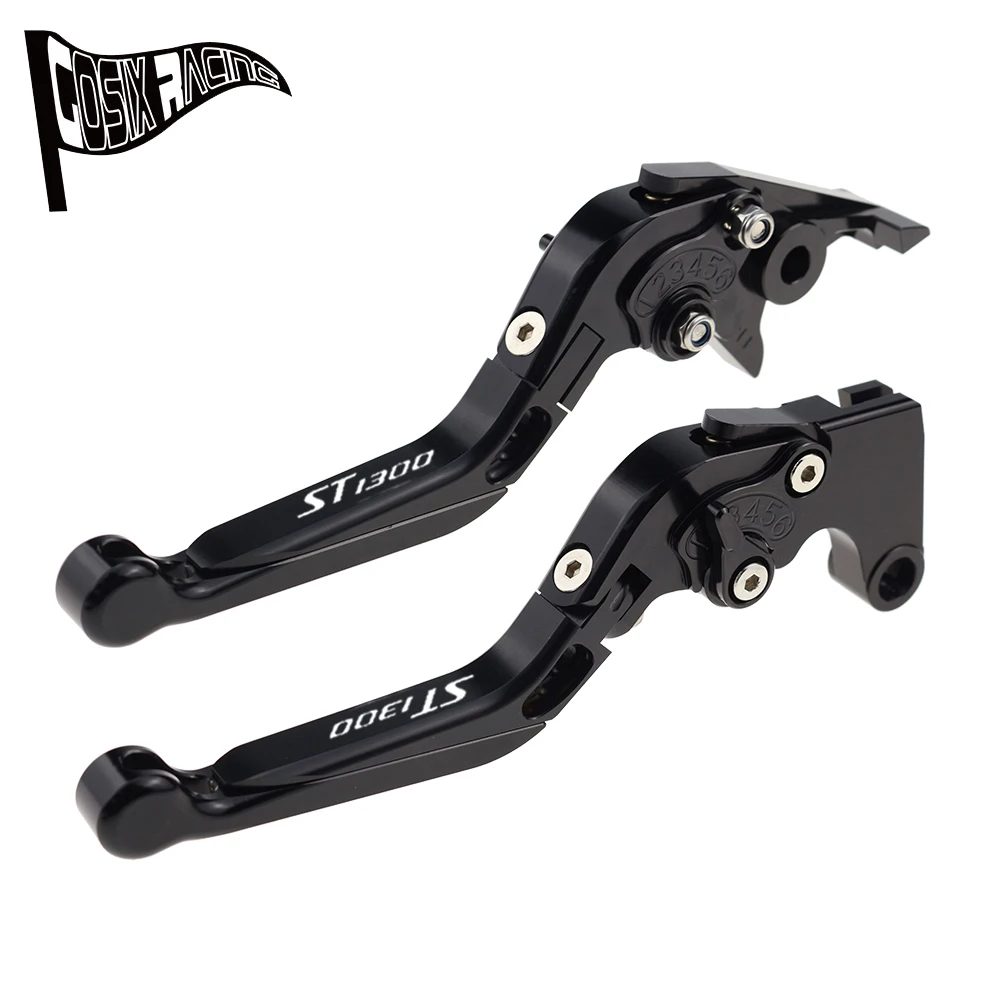 Fit For ST1300 ST1300A 2003-2007 Folding Extendable Brake Clutch Levers Motorcycle Accessories Parts Handles Set Adjustable