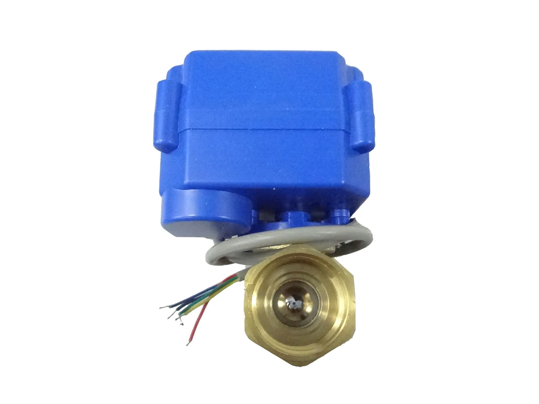 10 قطعة من بمحركات صمام النحاس ، G1/2 "DN15 ، 2 الطريق ، CR05 ، الكهربائية صمام ، بمحركات الكرة صمام