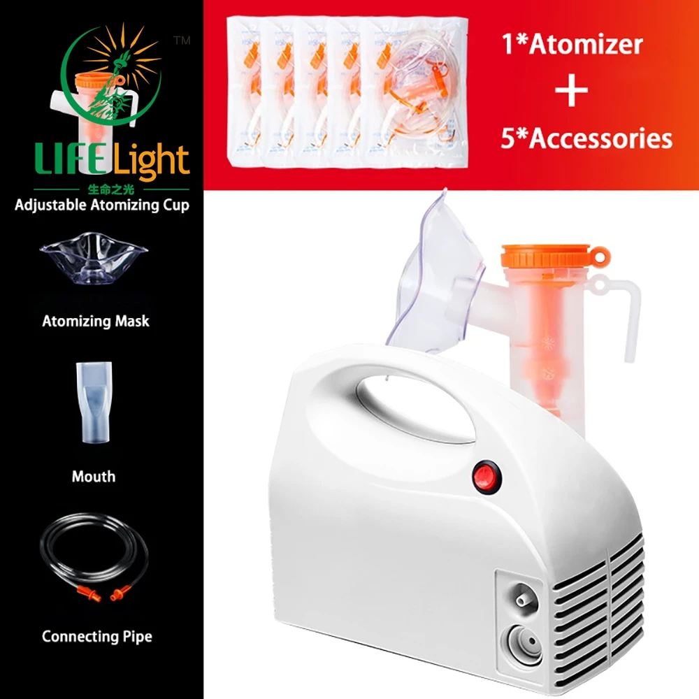 

Nebulizer Machine, Direct Interface with Exquisite Design, Steam Inhaler for Adults Kids, Machine a Set of Kits, Home Use Travel