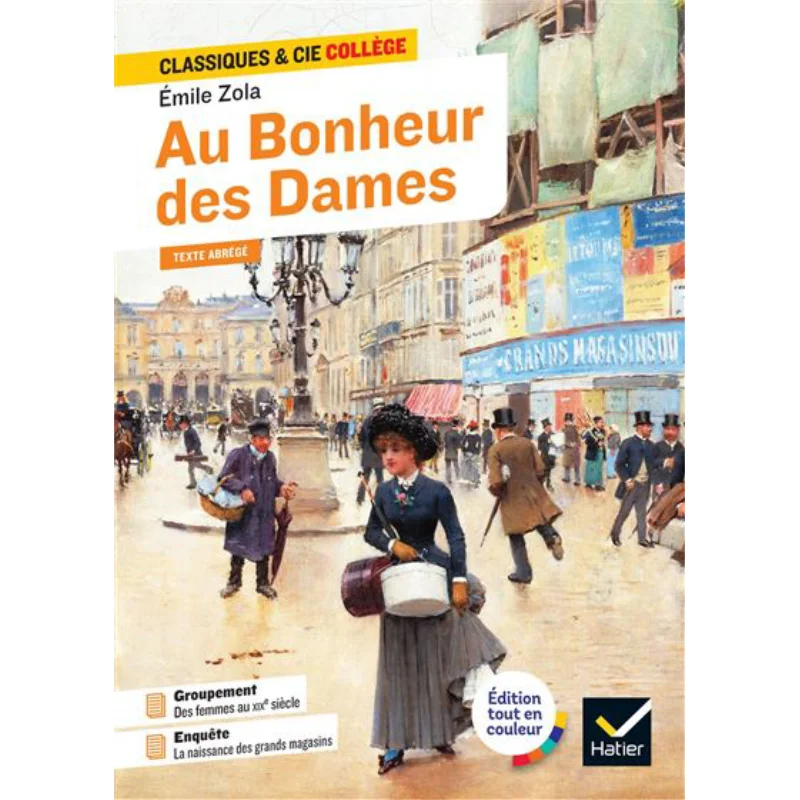 

Au Bonheur Des Dames Emile Zola Editions Hatier 9782401093553 Book