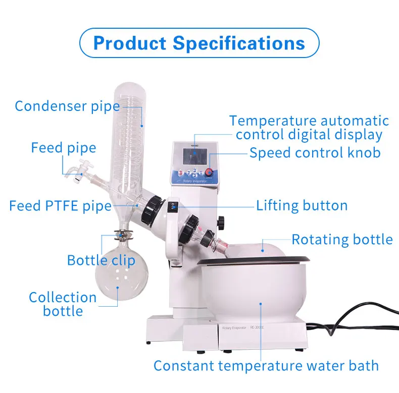 Lab Equipment Mini Rotary Evaporator