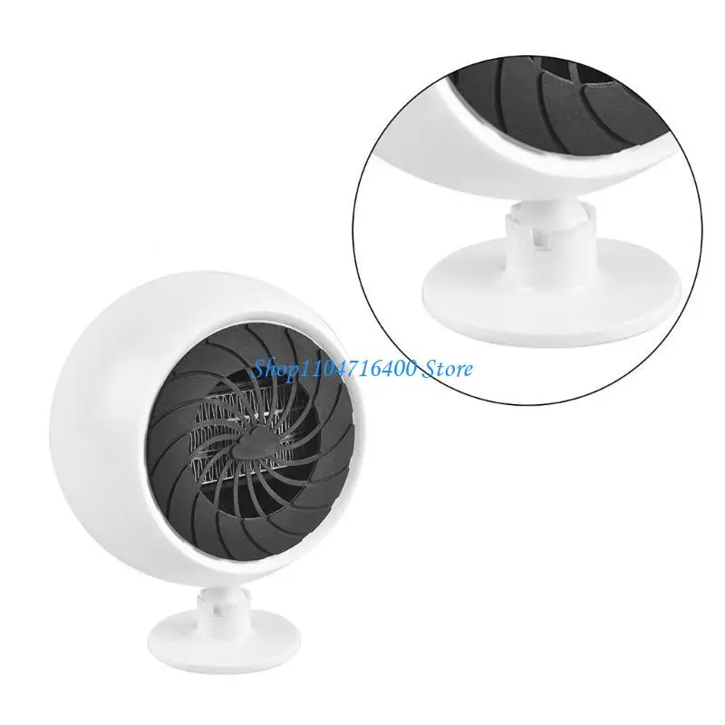 y1gd 360° Rotation Heater Fan Windshield Fast Heating Defroster 12V Auto Defogger
