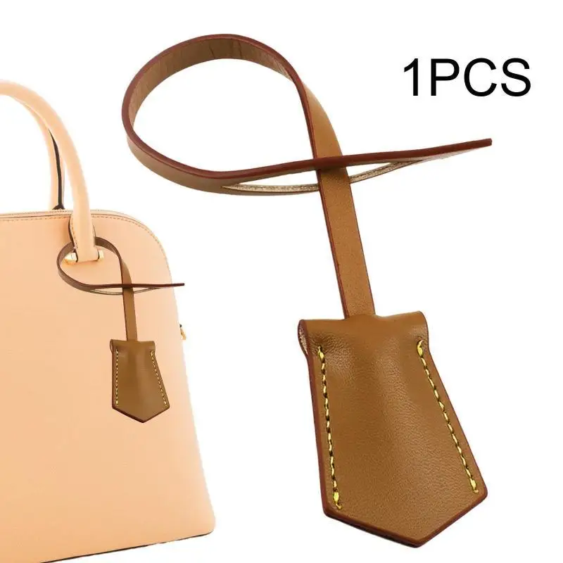 XMESSUN Custom Initials Genuine Leather Vintage Pendant Bag Hanging Travel Decor