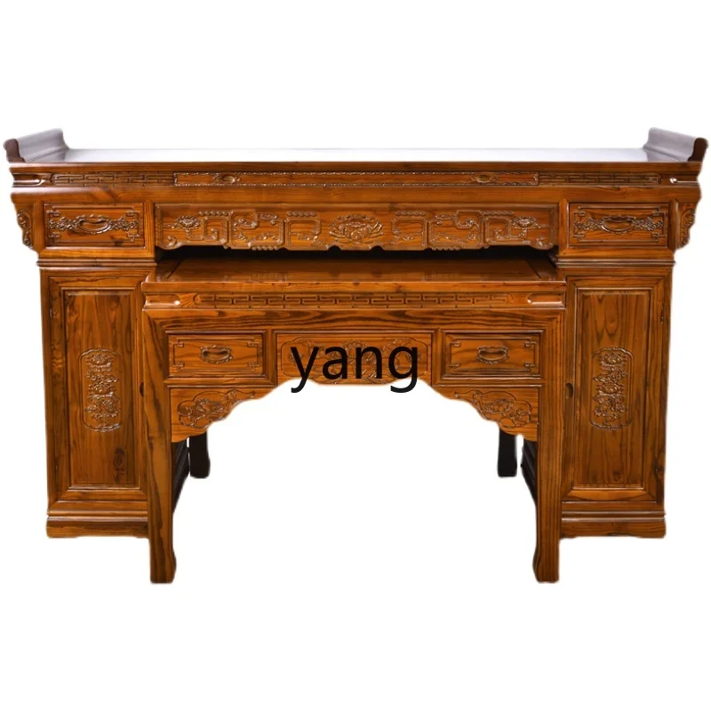 CCL economical shrine cabinet household camphor wood incense case solid wood nave offering table