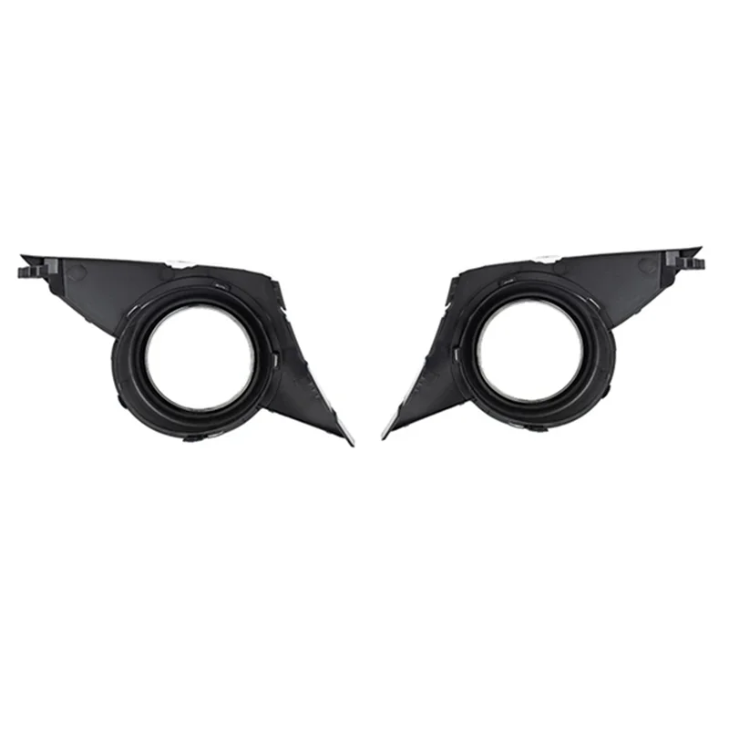 

New Arrival 1 Pair Fog Light Cover Chrome Foglights Frame Grill Auto Accessories For 207 Sport 2006-2009