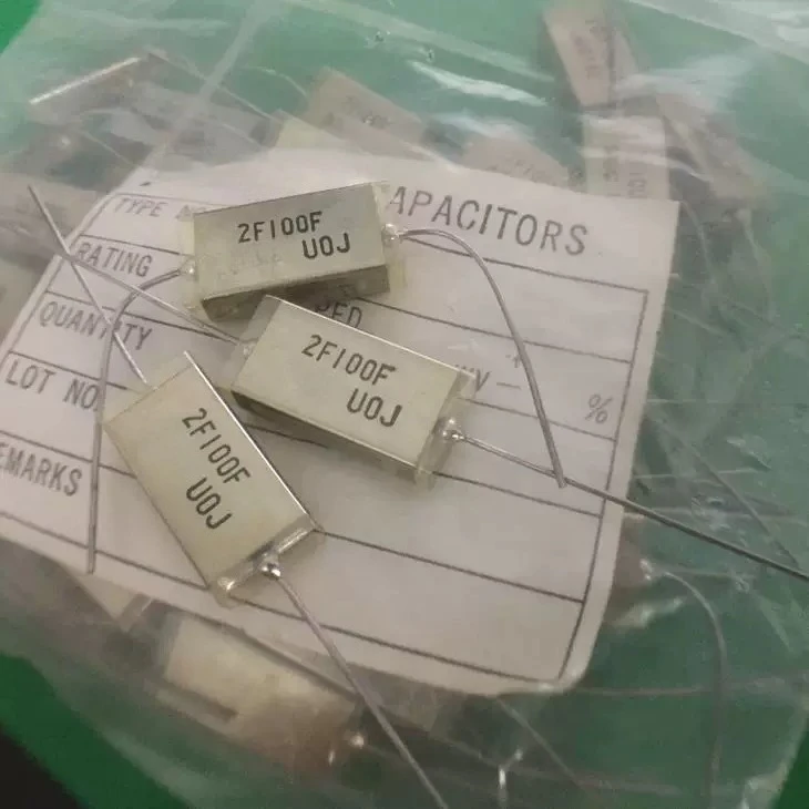 Vintage for NEC 10PF 500V HiFi Axial Silver Oil-impregnated Mica Capacitor High Precision  10pcs