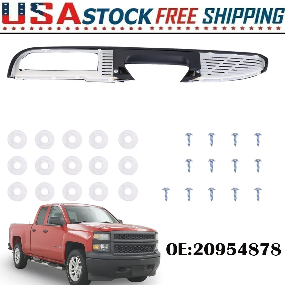 

New Car Front Passenger Side Armrest Repair Kit 20954878 For GMC Sierra 2010-2014 S-ilverado 1500 2010-2013 Suburban 1500 2010-2014 GMC Yukon 2010-2014 With Door Release Handle Above Armrest
