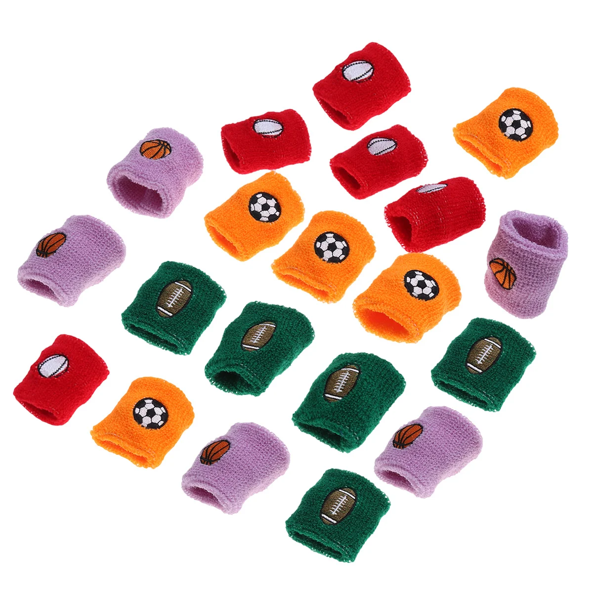 

20 шт., спортивные наручные дышащие эластичные защитные браслеты для фитнеса, верховой езды, баскетбола, губки, браслет, пот