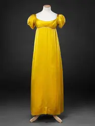 empire waist gowns Regency era Dress Jane Austen Vintage Dress High Waistline Tea Party dress gown yellow dress