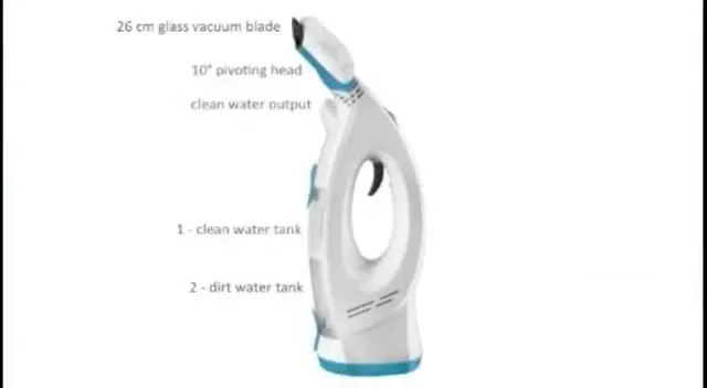 Wireless Mini Handheld Rechargeable Window Cleaning Machine Household Window Squeegee