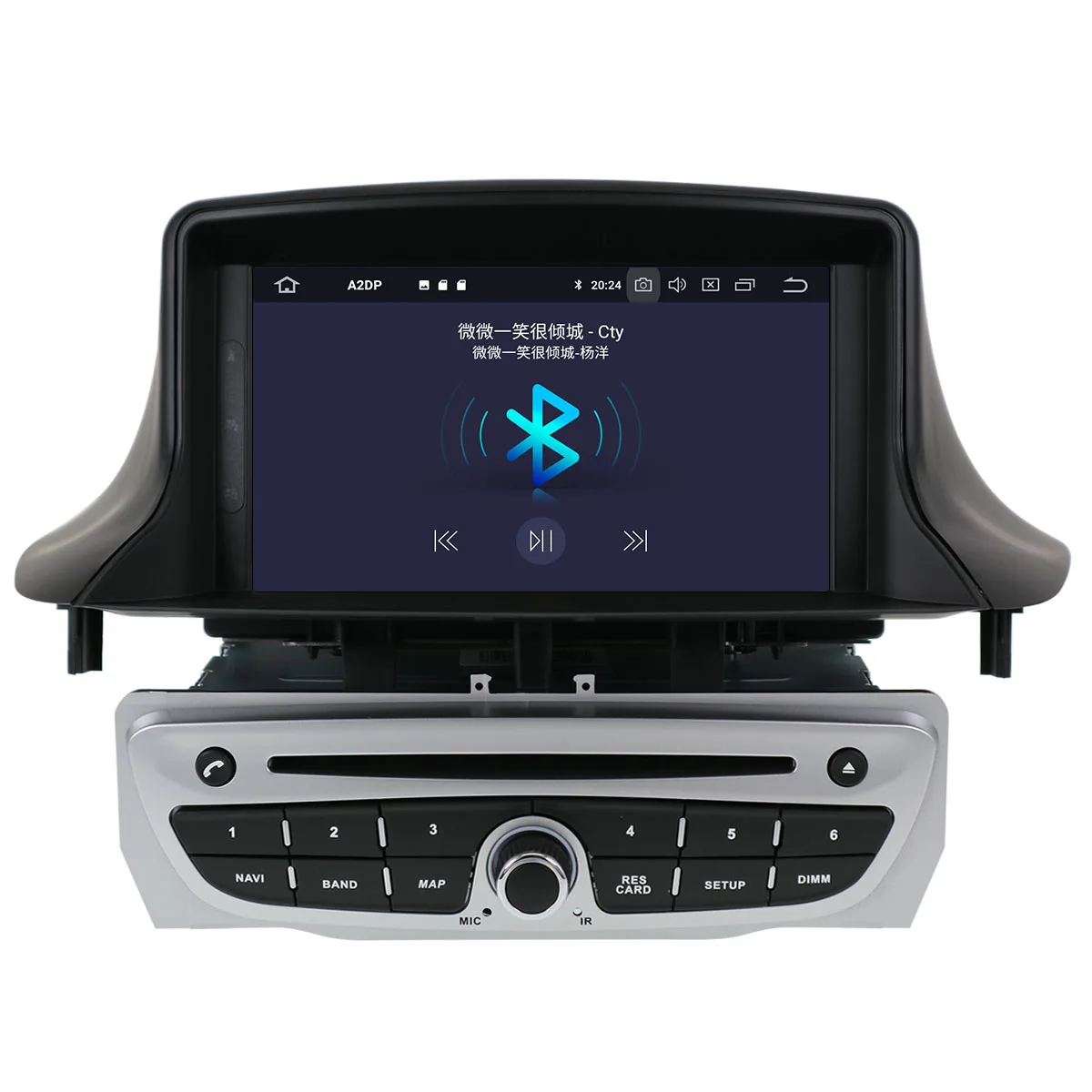 Aotsr Android 10.0 2+16G Car Radio GPS Navigation For Renault Megane 3 Fluence 2009-2015 Car Multimedia System Gps Navigation