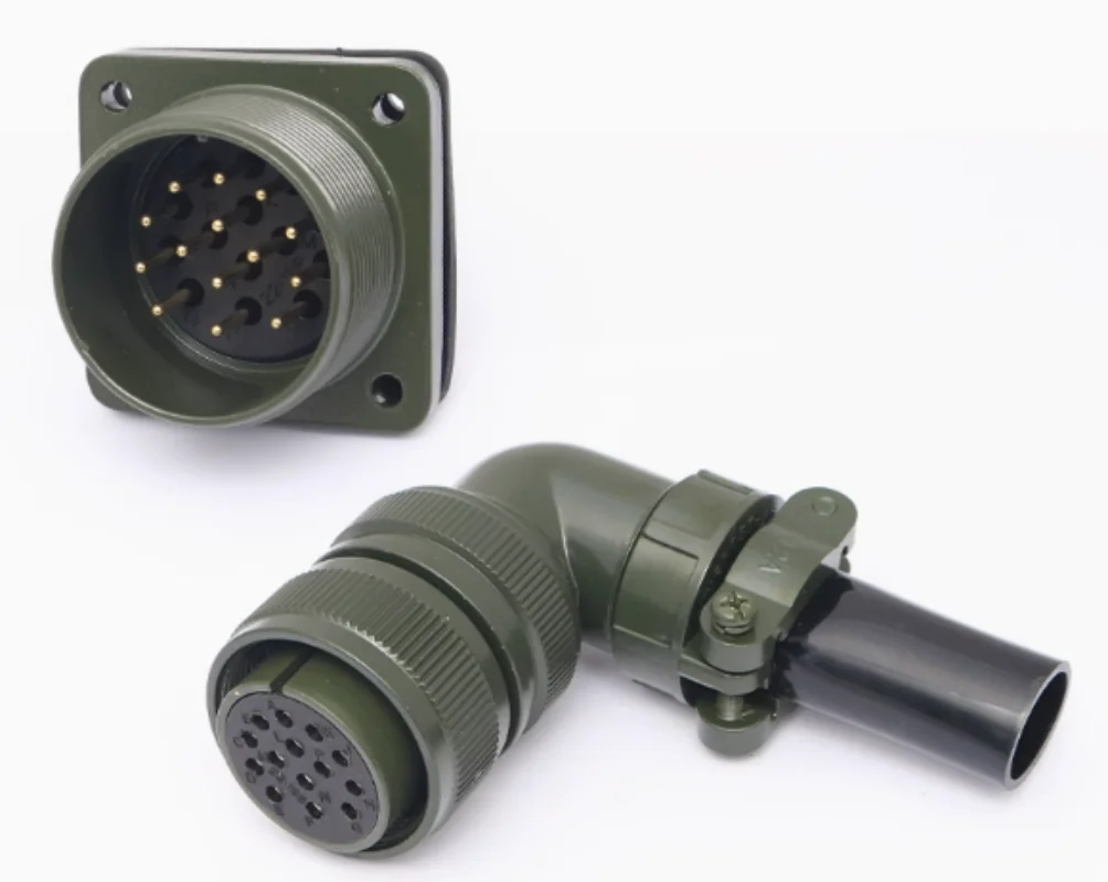 

5015 military standard waterproof aviation plug socket 14-core MS3108A22-19S MS3102A22-19P